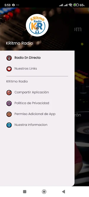 KRitmo Radio Screenshot 1