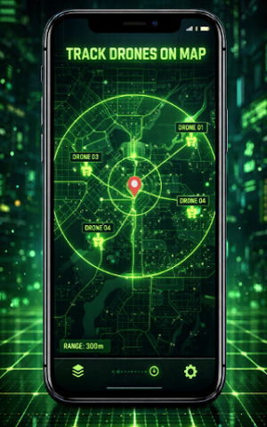 Drone Scanner Radar Detector Screenshot 3
