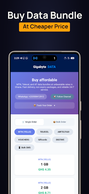 Gigabyte Data Bundle-Ghana Screenshot 1