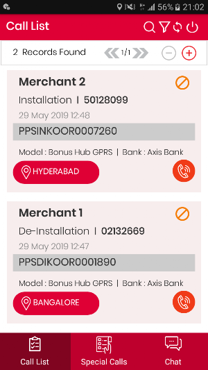 Servtek CRM Screenshot 1