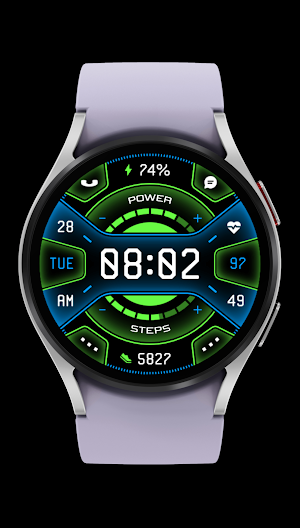 Neon - Digital | watch face Screenshot 0