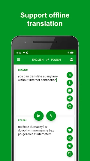 Polish - English Translator Screenshot 1