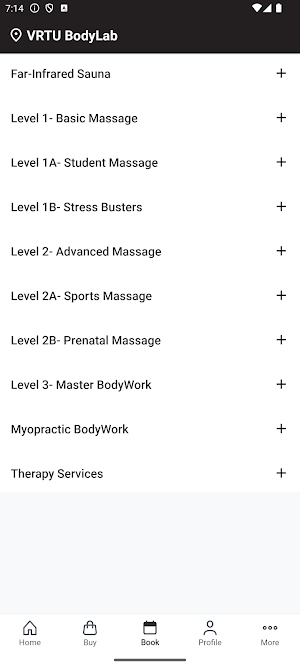 VRTU BodyLab Screenshot 1