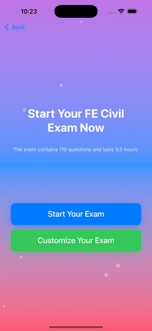 Prepare FE Civil Exam Screenshot 1
