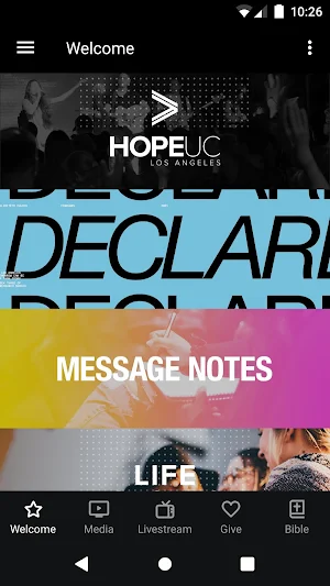 HopeUC Los Angeles Screenshot 0