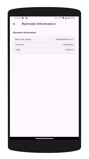 Product Origin Finder Screenshot 1