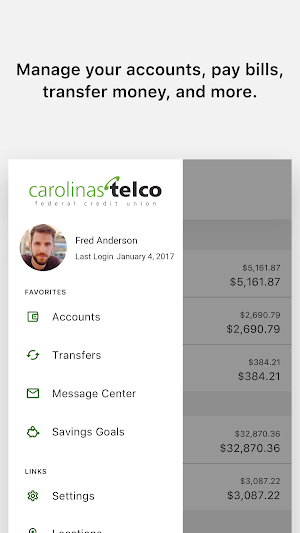 CTFCU Mobile Banking Screenshot 2