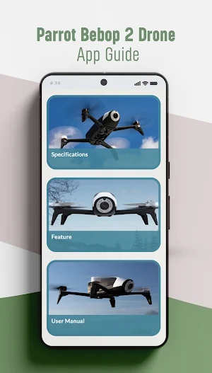 Parrot Bebop 2 Drone App Guide Screenshot 2