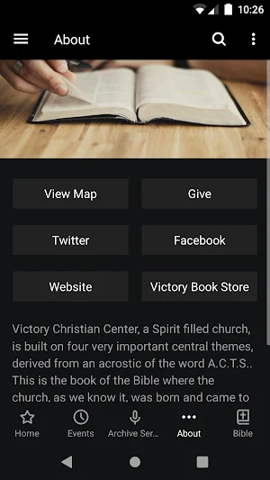 Victory Christian Center Screenshot 2