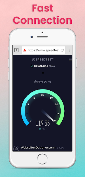 Lite Browser VPN Proxy Browser Screenshot 1