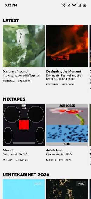 Dekmantel Screenshot 2