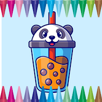 Boba Tea Coloring Book