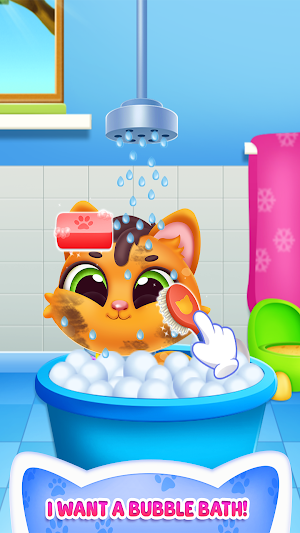 Little kitty pet life story Screenshot 0
