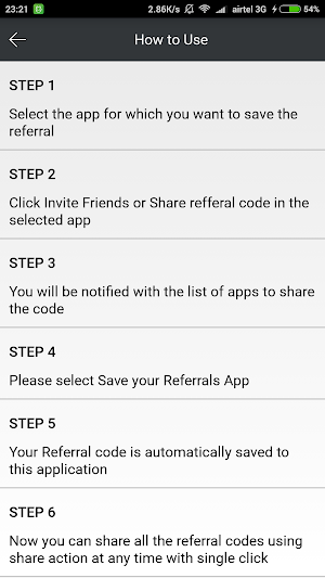 Save Your Referrals Screenshot 1