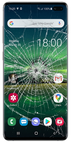 Broken Screen Realistic Effect Prank Screenshot 3