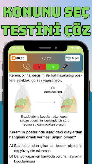 5. 6. 7. 8. Sınıf Test Çöz Lgs Screenshot 2