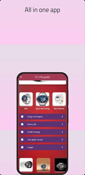 Huawei GT 5 pro watch guide Screenshot 0