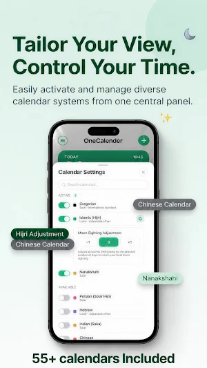 OneCalendar: 55+ Calendars Screenshot 2