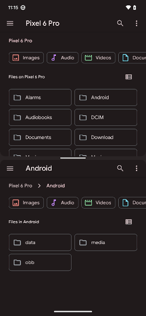 Files Screenshot 1