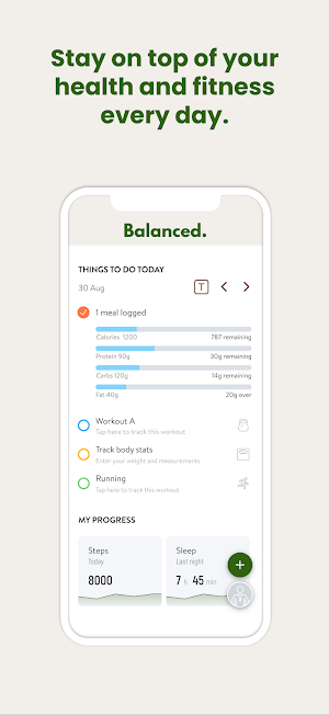 Balanced Hub Screenshot 1