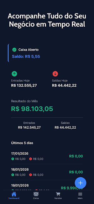 Fluxo de Caixa e Vendas Fácil Screenshot 1