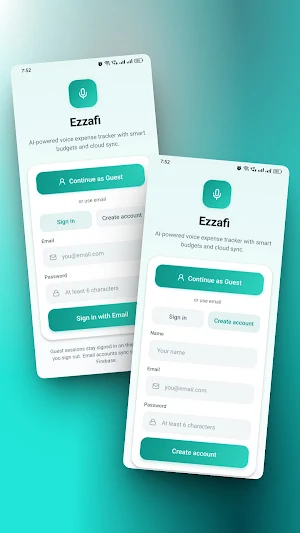 EzzaFi – AI Money Assistant Screenshot 1