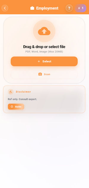 Contract Assistant: AI Review Screenshot 2