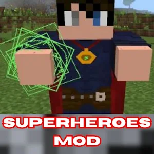 Superheroes Mod For Minecraft Screenshot 3