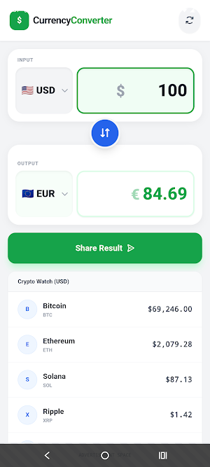 Offline Currency Converter Screenshot 3