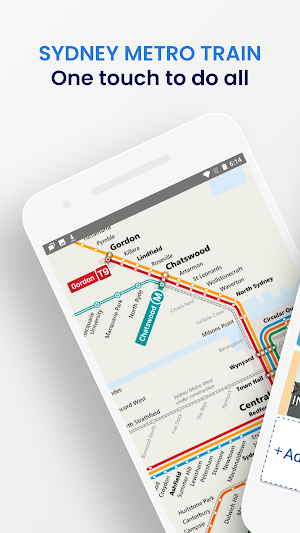 SYDNEY METRO TRAIN FERRY MAP Screenshot 0