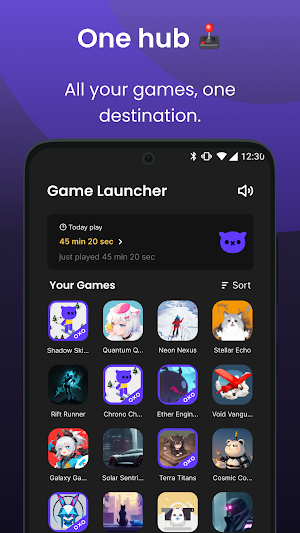 OXO Game Launcher - Gaming Hub Screenshot 1