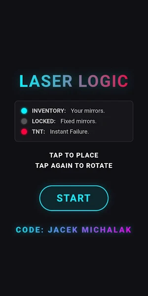 Laser Logic: Infinite Puzzles Screenshot 0