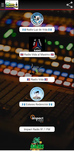 Radios Cristianas Screenshot 1