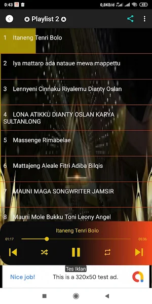 Lagu Bugis Viral 2023 Offline Screenshot 3