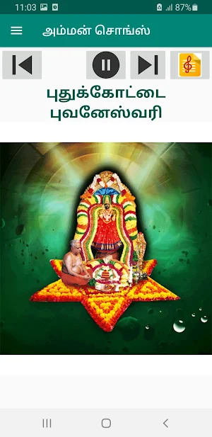 அம்மன் சொங்ஸ் Audio & Lyrics Screenshot 1
