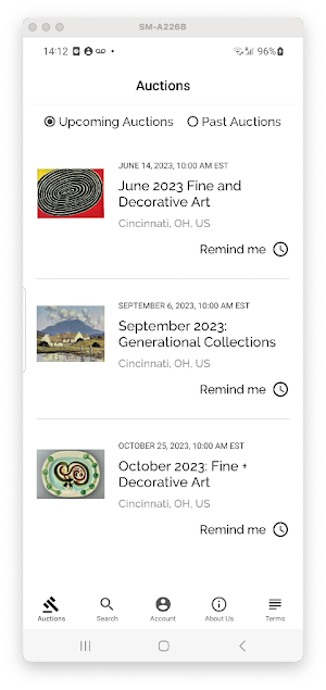 Caza Sikes Auctions Screenshot 0