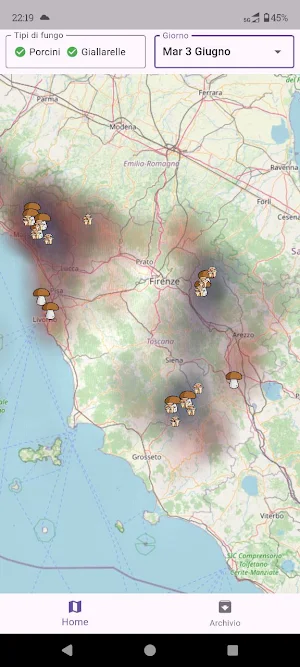 Funghi Toscana Oggi Screenshot 1