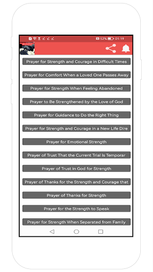 Prayers for Strength - courage Screenshot 1