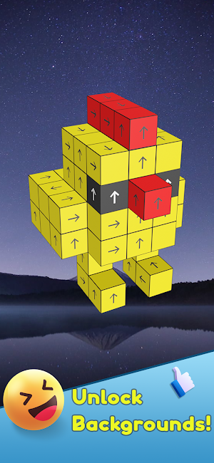 Tap Unlock 3D : Away Puzzle Screenshot 0