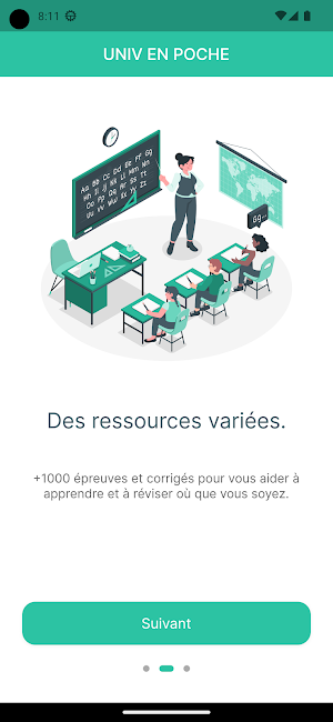 UNIV EN POCHE Screenshot 1