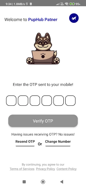 PupHub Partner Screenshot 1