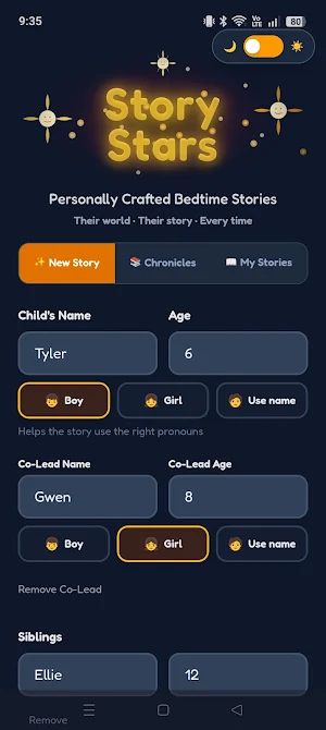 Story Stars — Bedtime Stories Screenshot 1