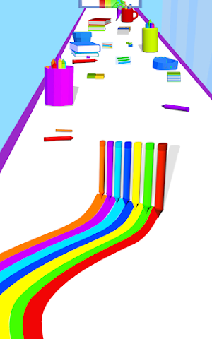 Pen Race - Pencil Run Games 3D Screenshot 0