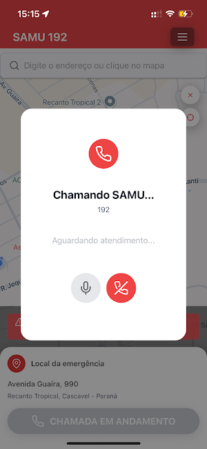 Samu App IPCOM Screenshot 2