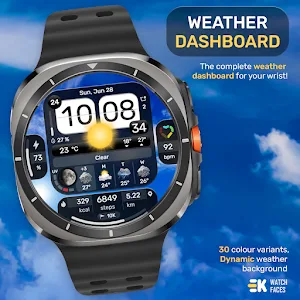 Weather Dashboard - Watch Face Screenshot 2