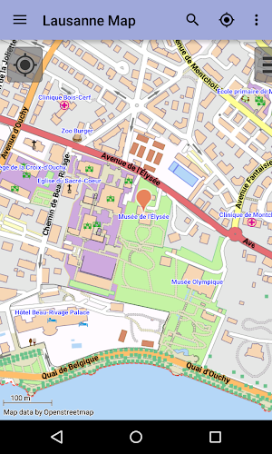 Lausanne Offline City Map Screenshot 3