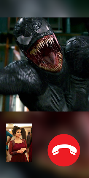 Scary Venom Fake Video Call Screenshot 1