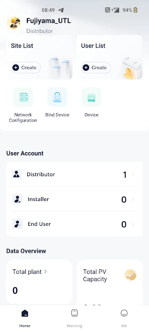 UTL SOLAR CONNECT+ Screenshot 0