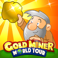 Gold Miner World Tour: Gold Rush Puzzle RPG Game