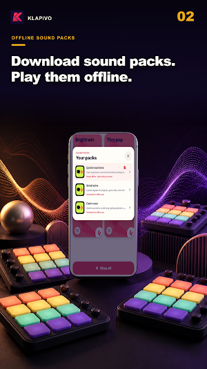 Klapivo: Soundboard Screenshot 1